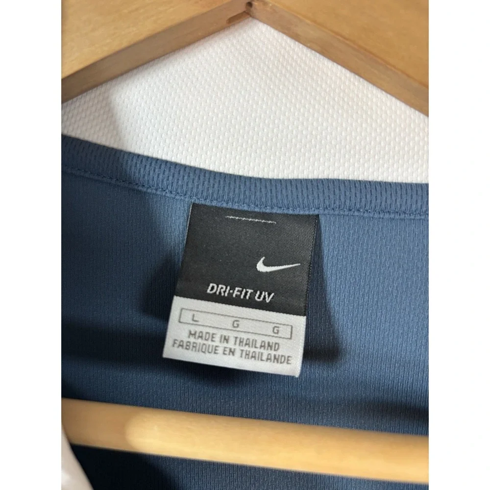 Nike Dri-Fit UV Polo Shirt‎ Mens L Golf Outdoor Active Performance